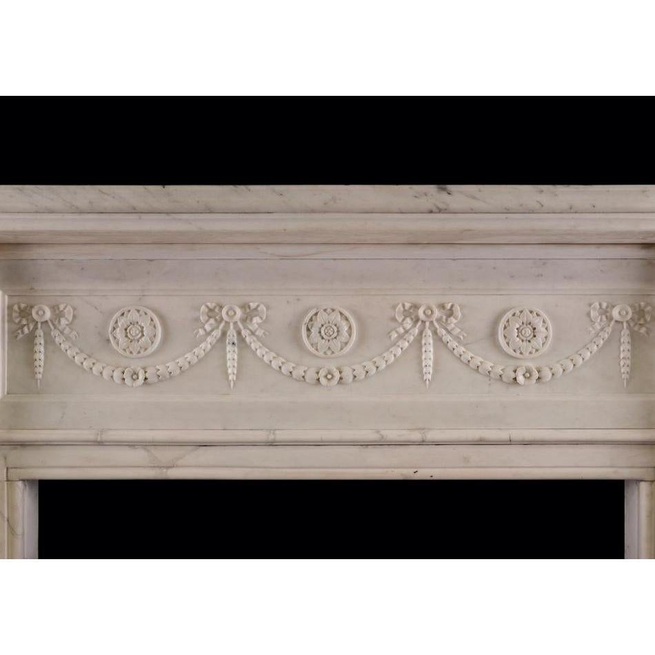 white victorian fireplace