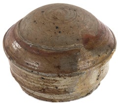 Earthenware Salt Glazed Turtle Salt Bottle