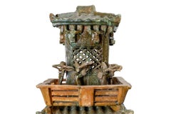 An Eastern Han Glazed Pottery Tower Model