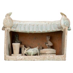 An Eastern Han Pottery Model of an Agricultural Milling Shed