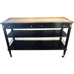 Hollywood Regency Trolleys and Bar Trolleys