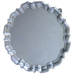An Edwardian Antique Silver Salver