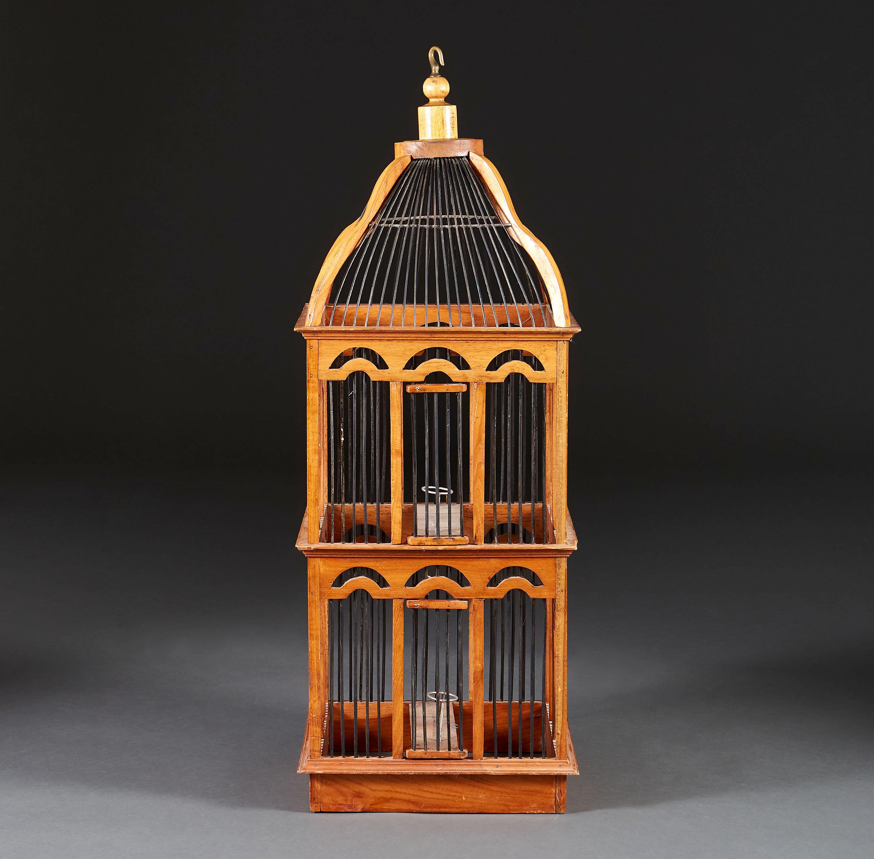 bamboo birdcage