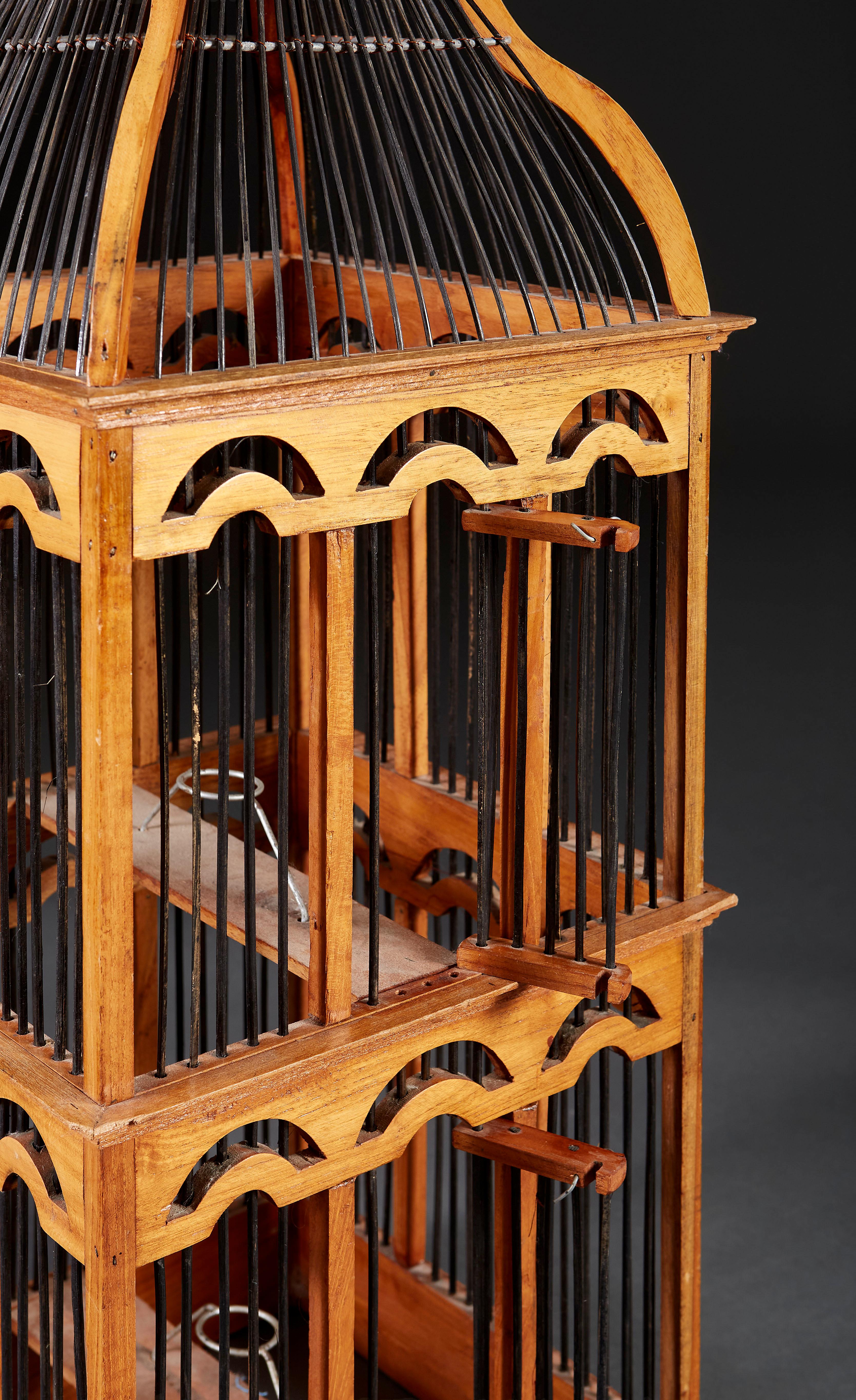 bamboo bird cages