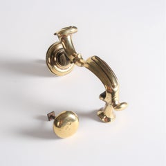 Edwardian Brass "Doctors" Door Knocker