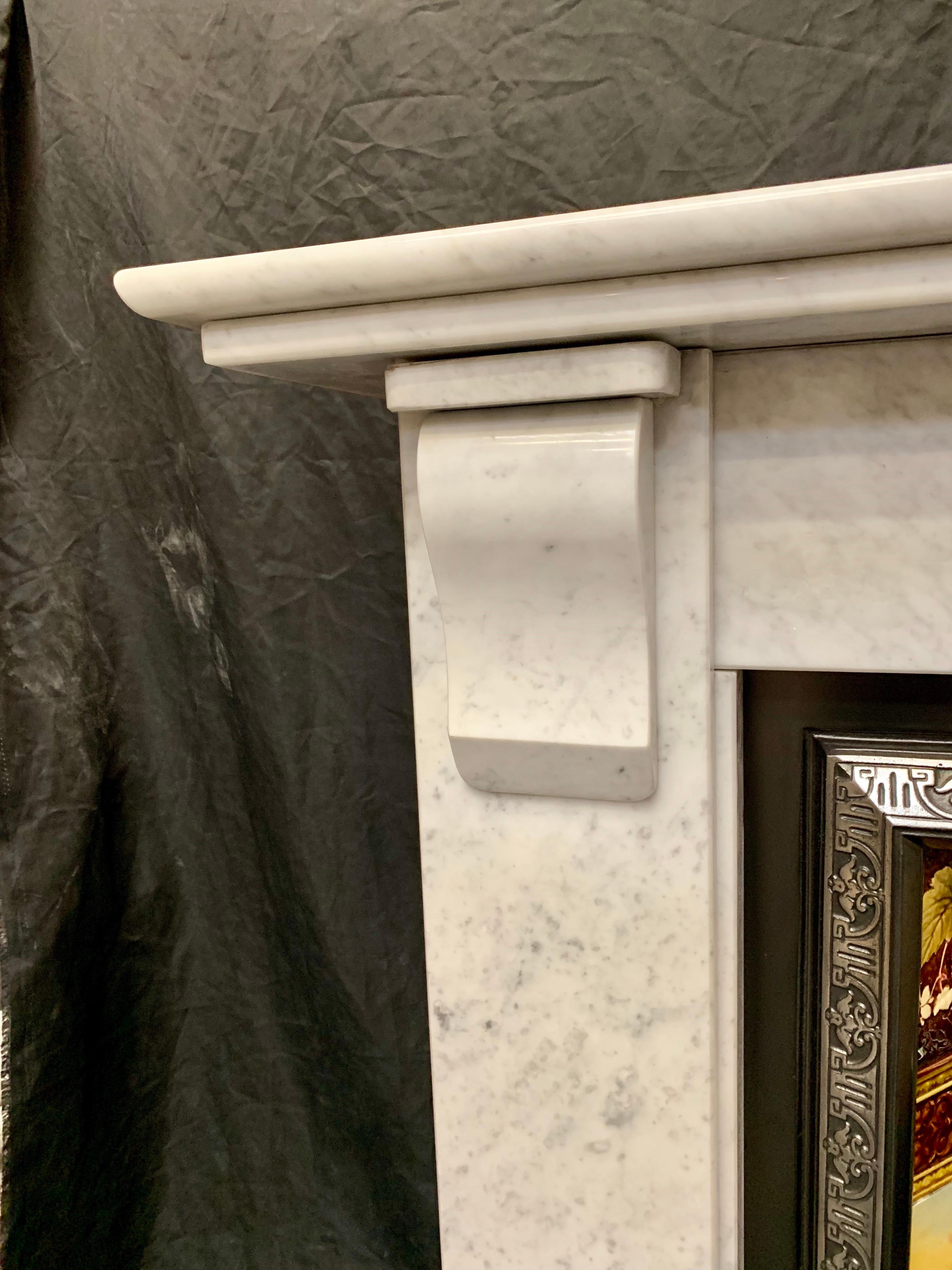 edwardian marble fireplace