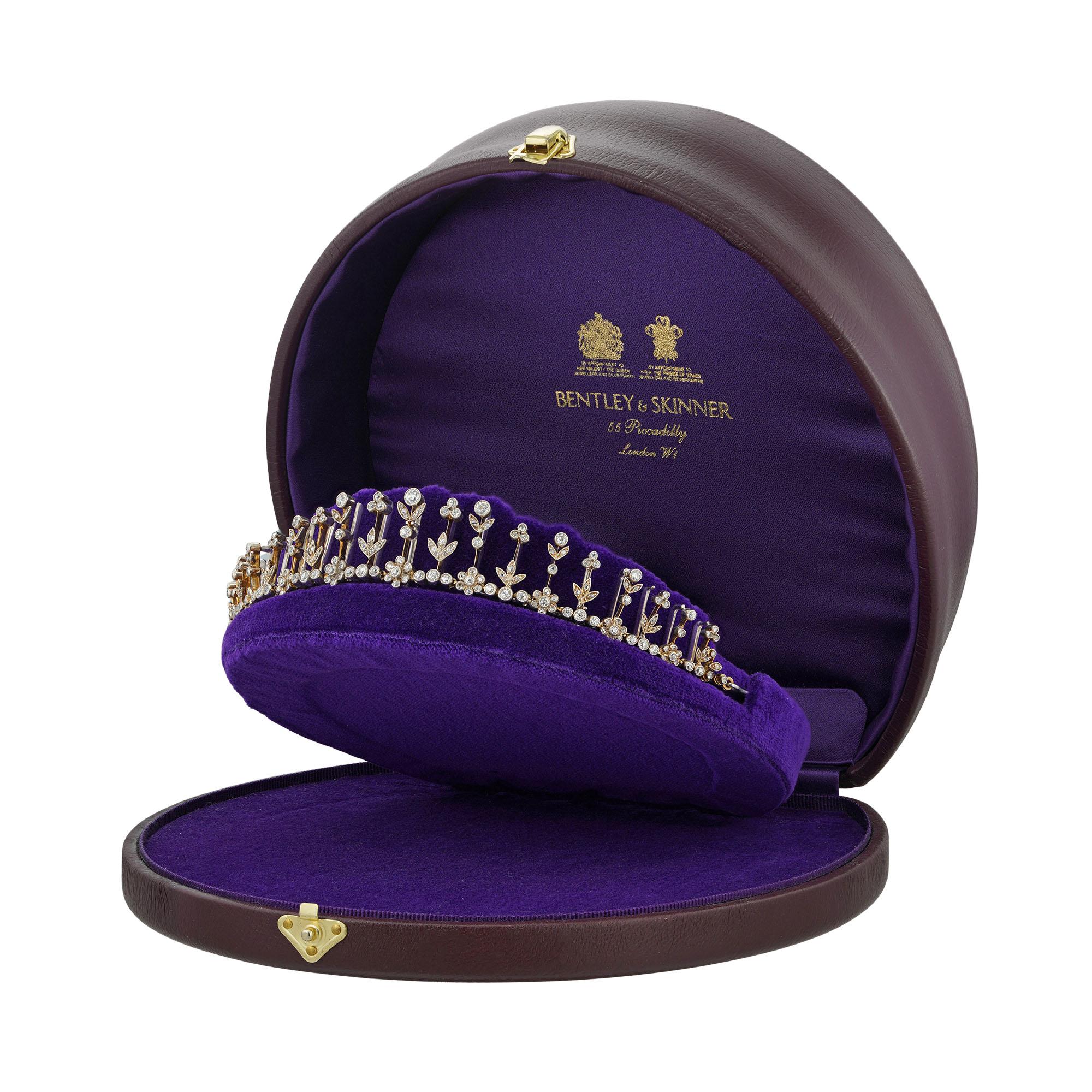 Women's or Men's An Edwardian diamond-set tiara/necklace For Sale