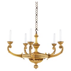 An Edwardian Giltwood Chandelier