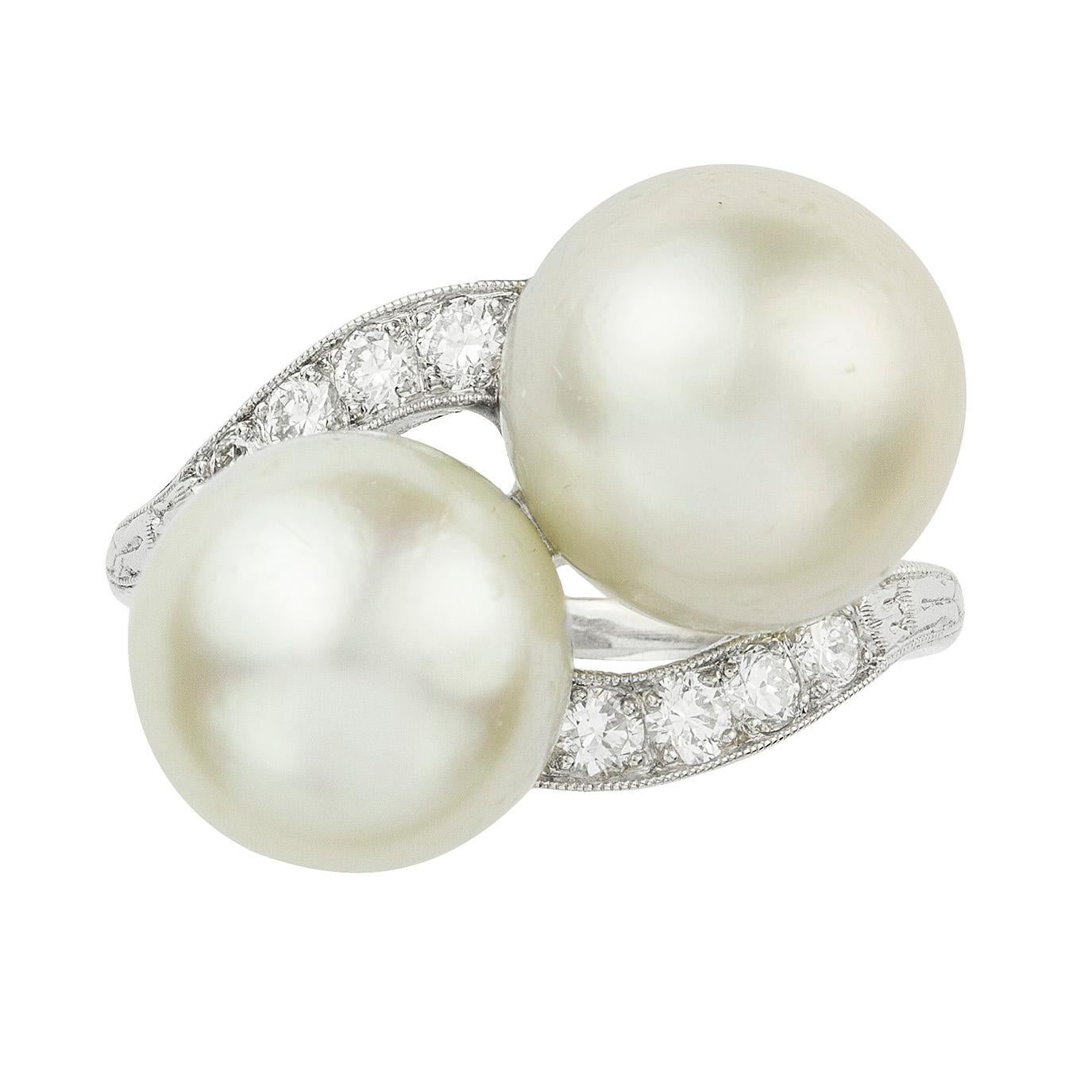 edwardian pearl ring