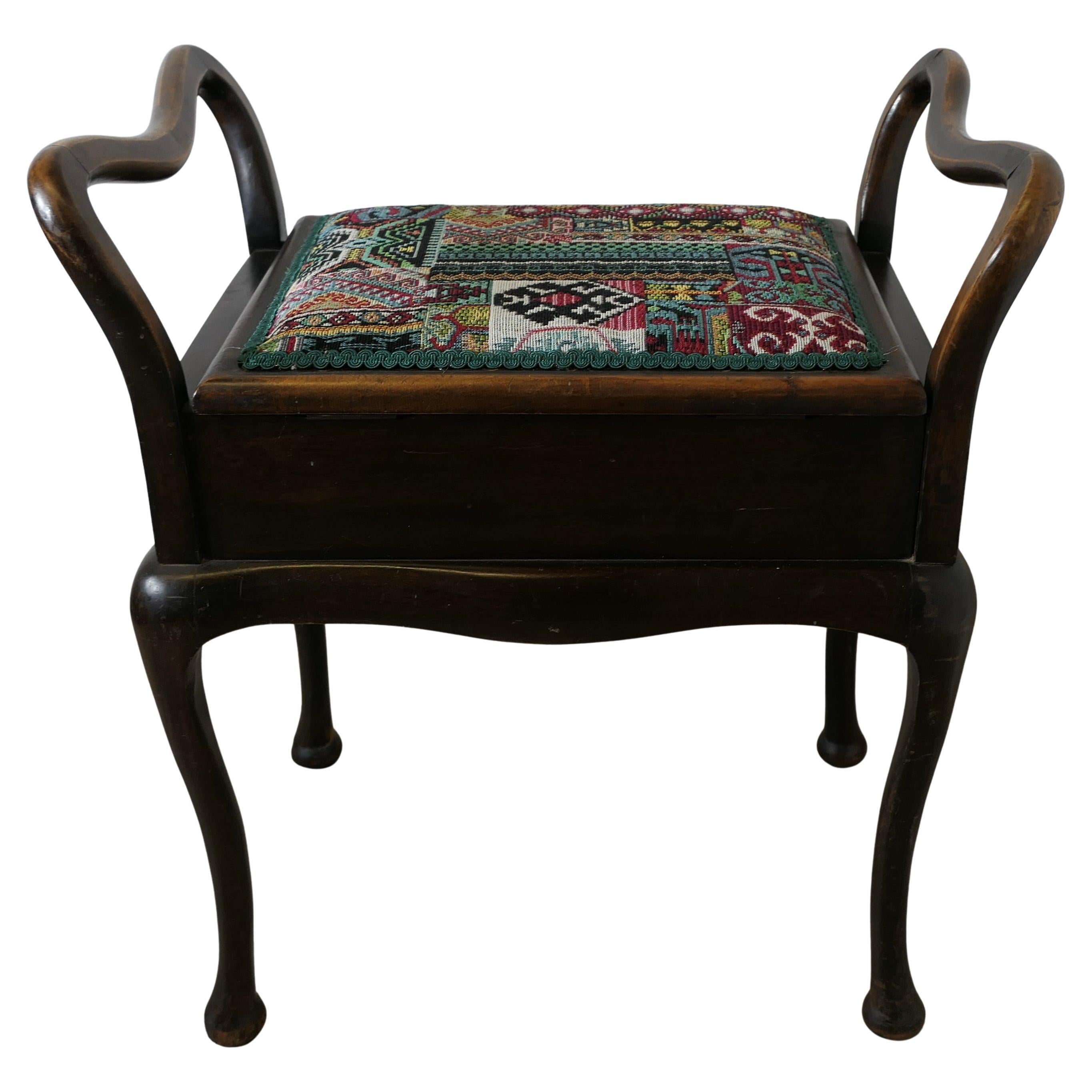 What is a piano stool called?