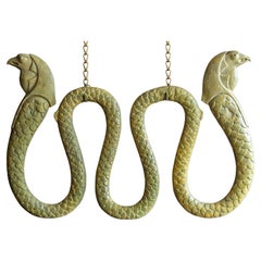 An Egyptian revival bronze wall hanging of Horus, Berlin Foundry - late 19th C