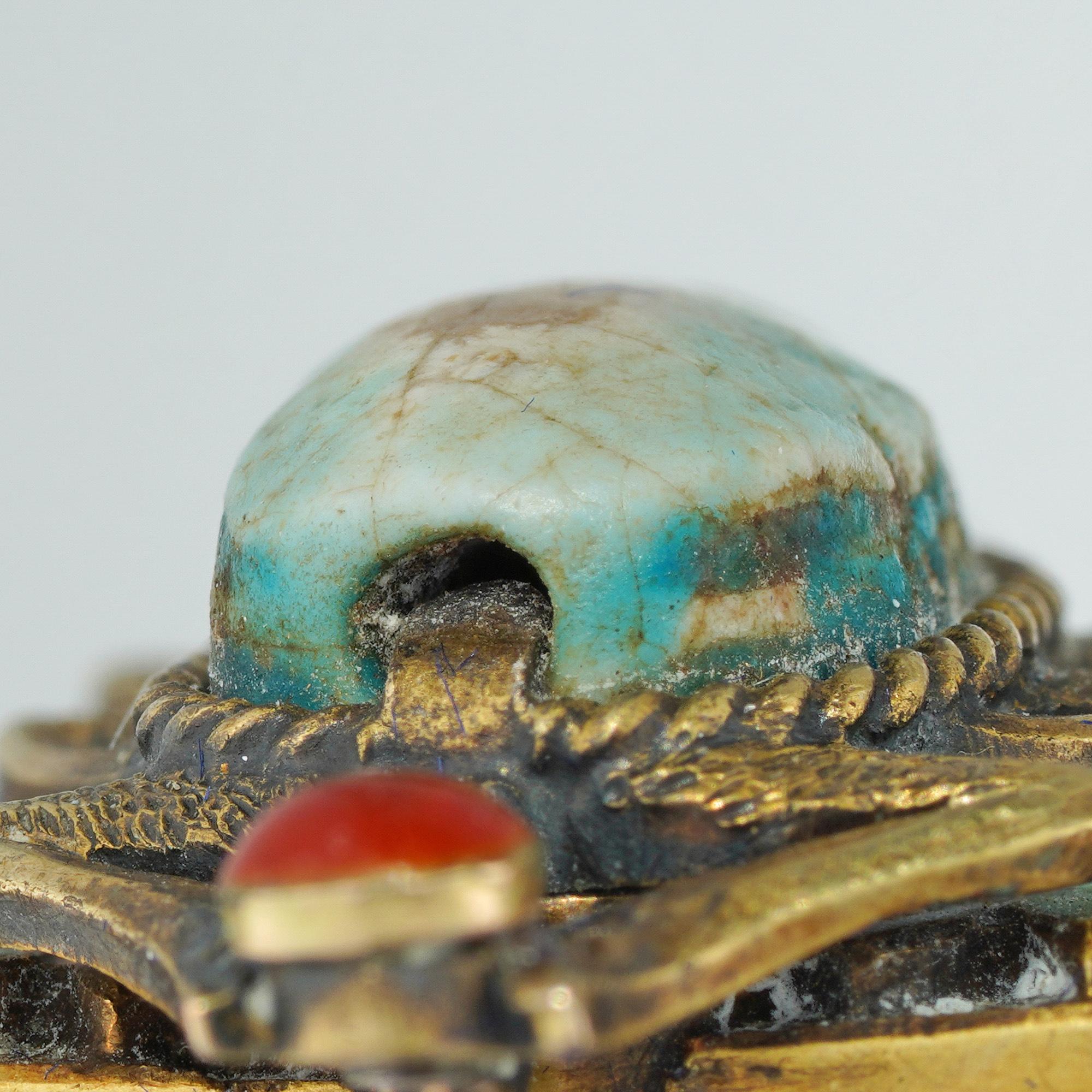 the scarab brooch
