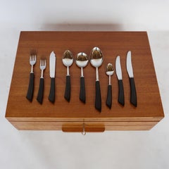 Geschirrdose mit acht Ständern von Mappin & Webb, um 1960