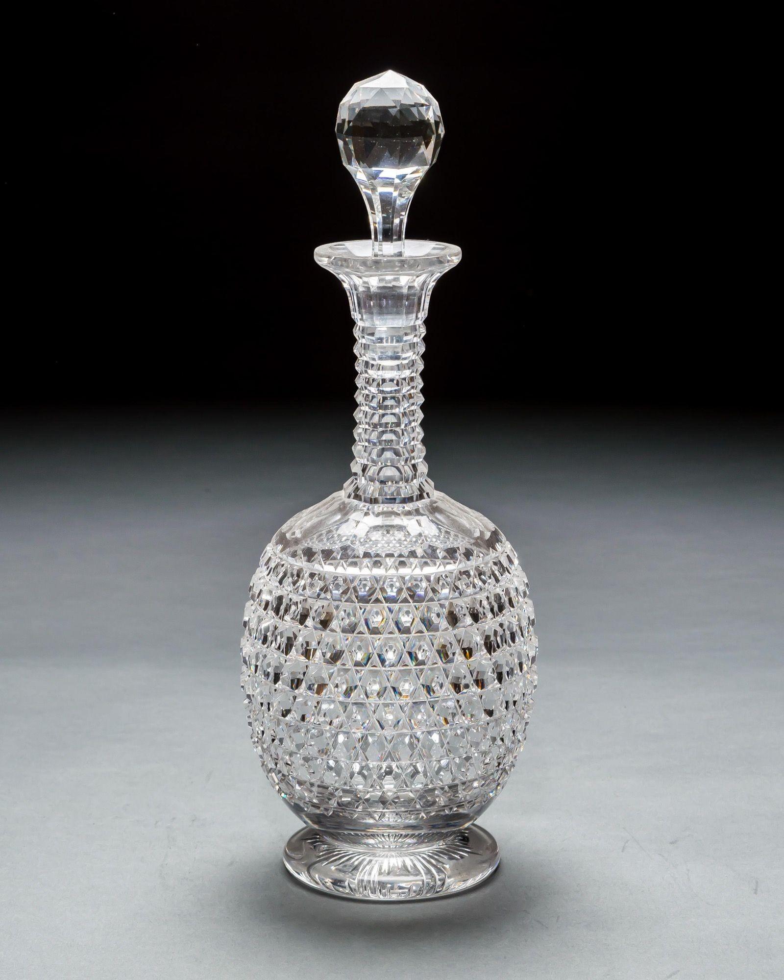 19th Century An Elaborately Cut Suite Of Decanter For Sale