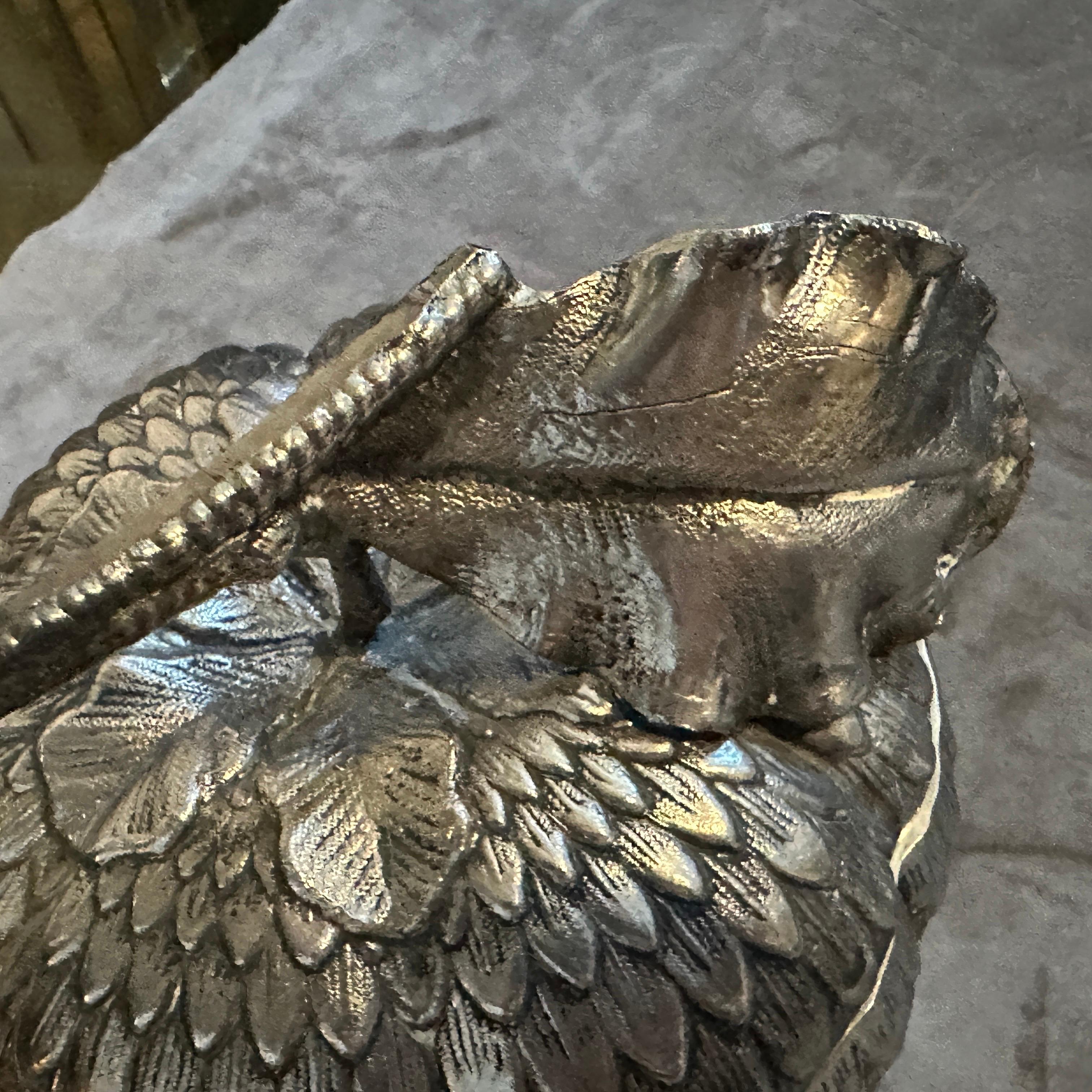 Hand-Crafted An Elegant 1970s Modern Pewter Ice Bucket made in Italy by Mauro Manetti For Sale