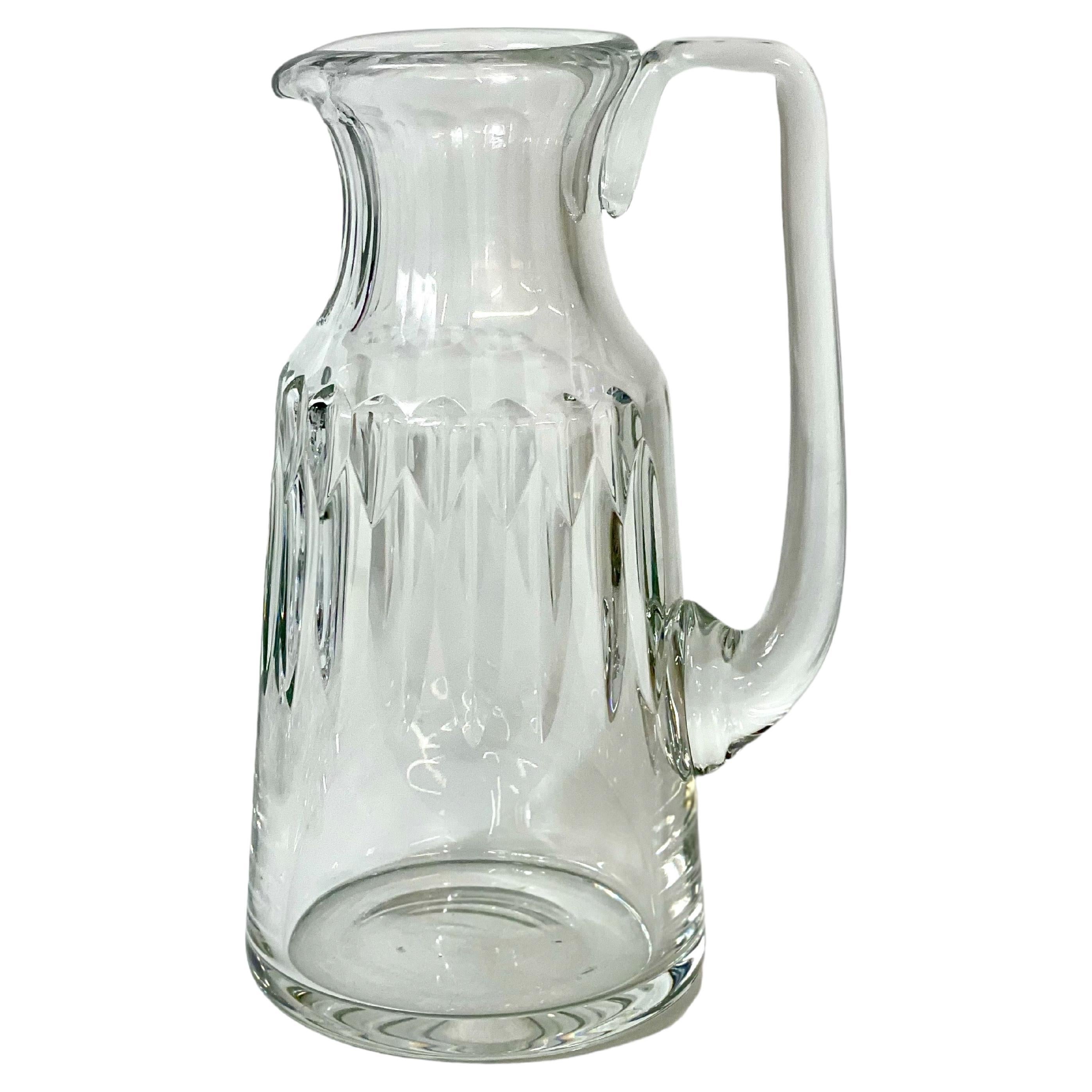 Baccarat Crystal Pitcher For Sale