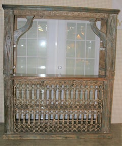 Elegant Bar Custom Made from Hand Picked Vintage Architectural Elements