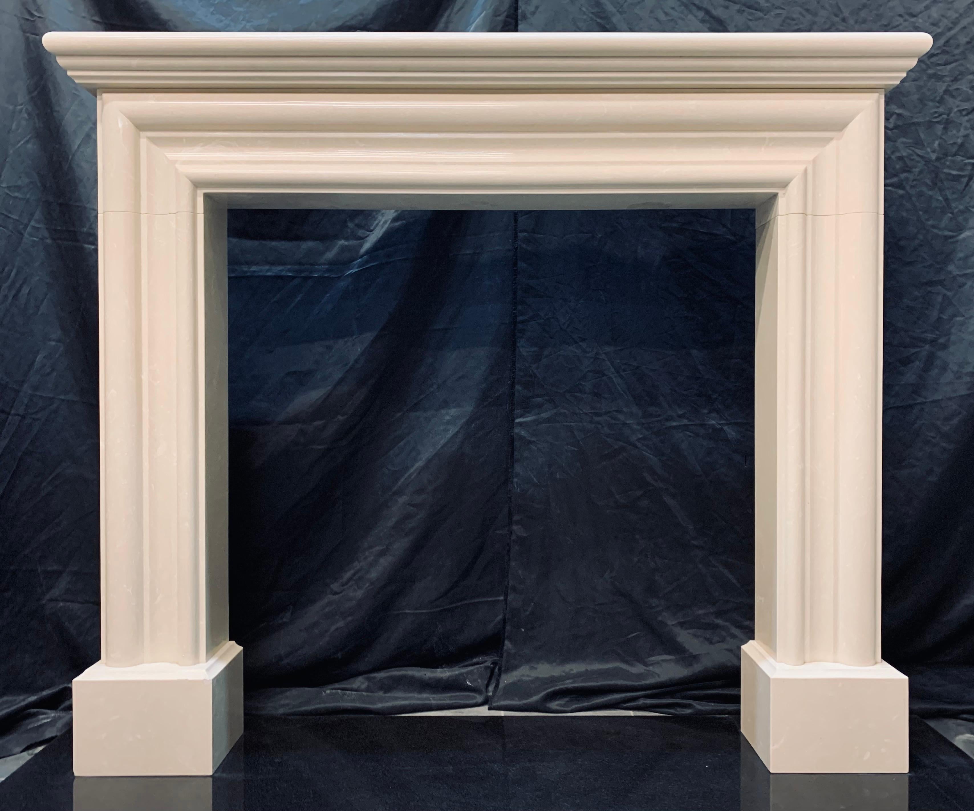 fireplace mantel facade