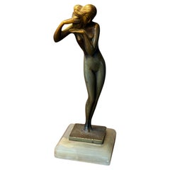 An Elegant Bronze Nude Ca' 1940's