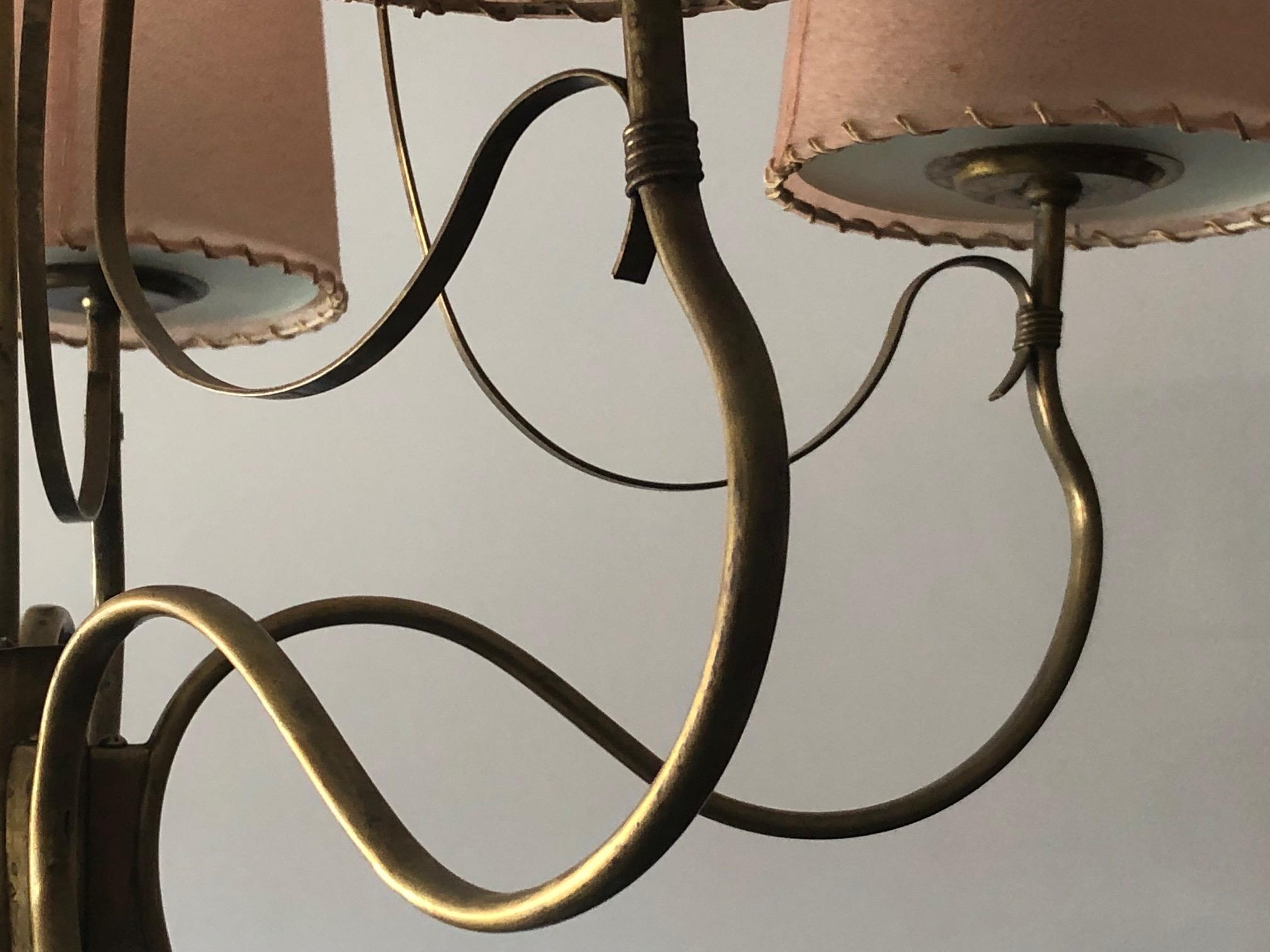 Elegant Chandelier by Paavo Tynell 1