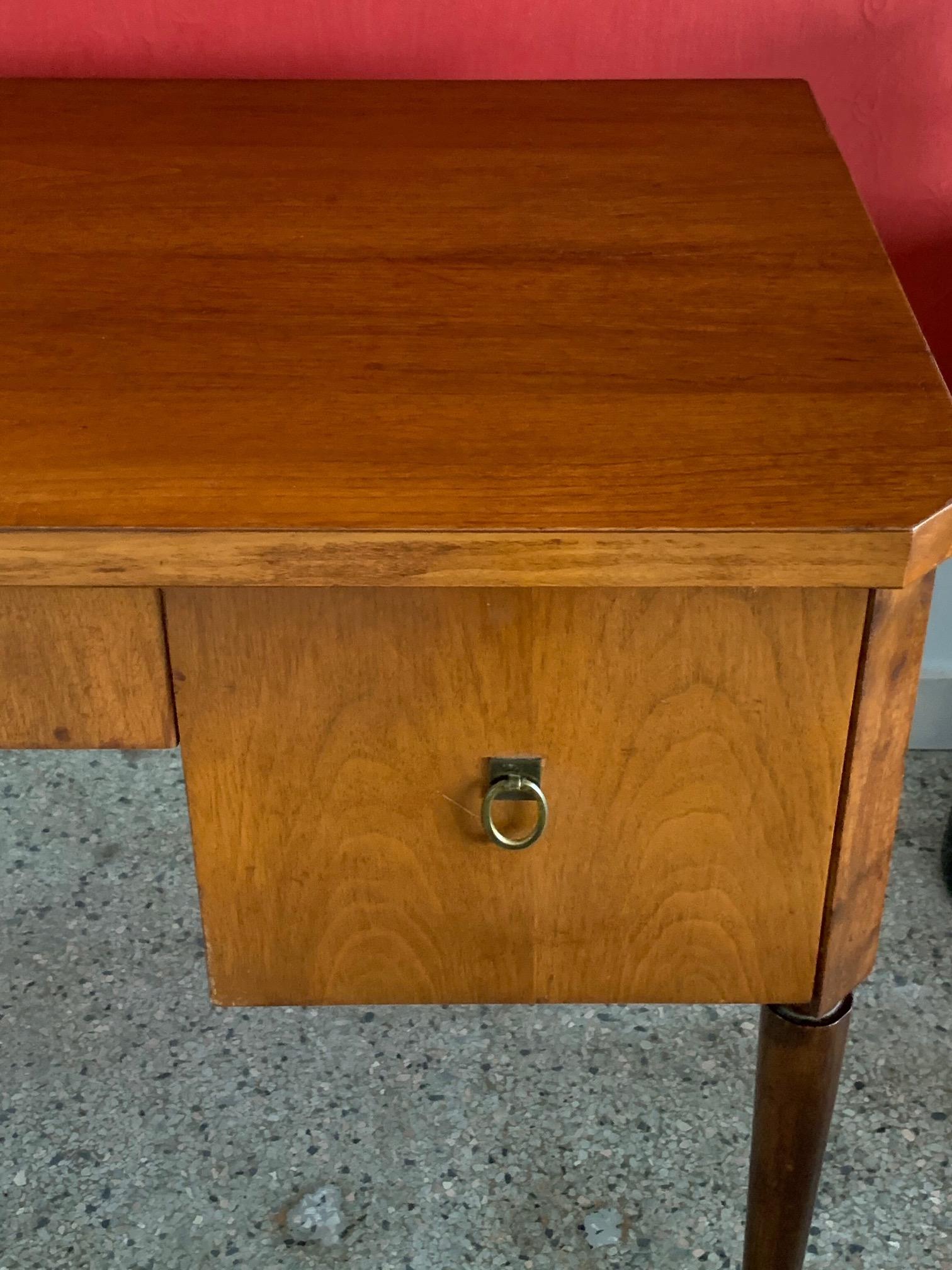 Elegant Desk by T.H. Robsjohn-Gibbings for Widdicomb, circa 1950s 6