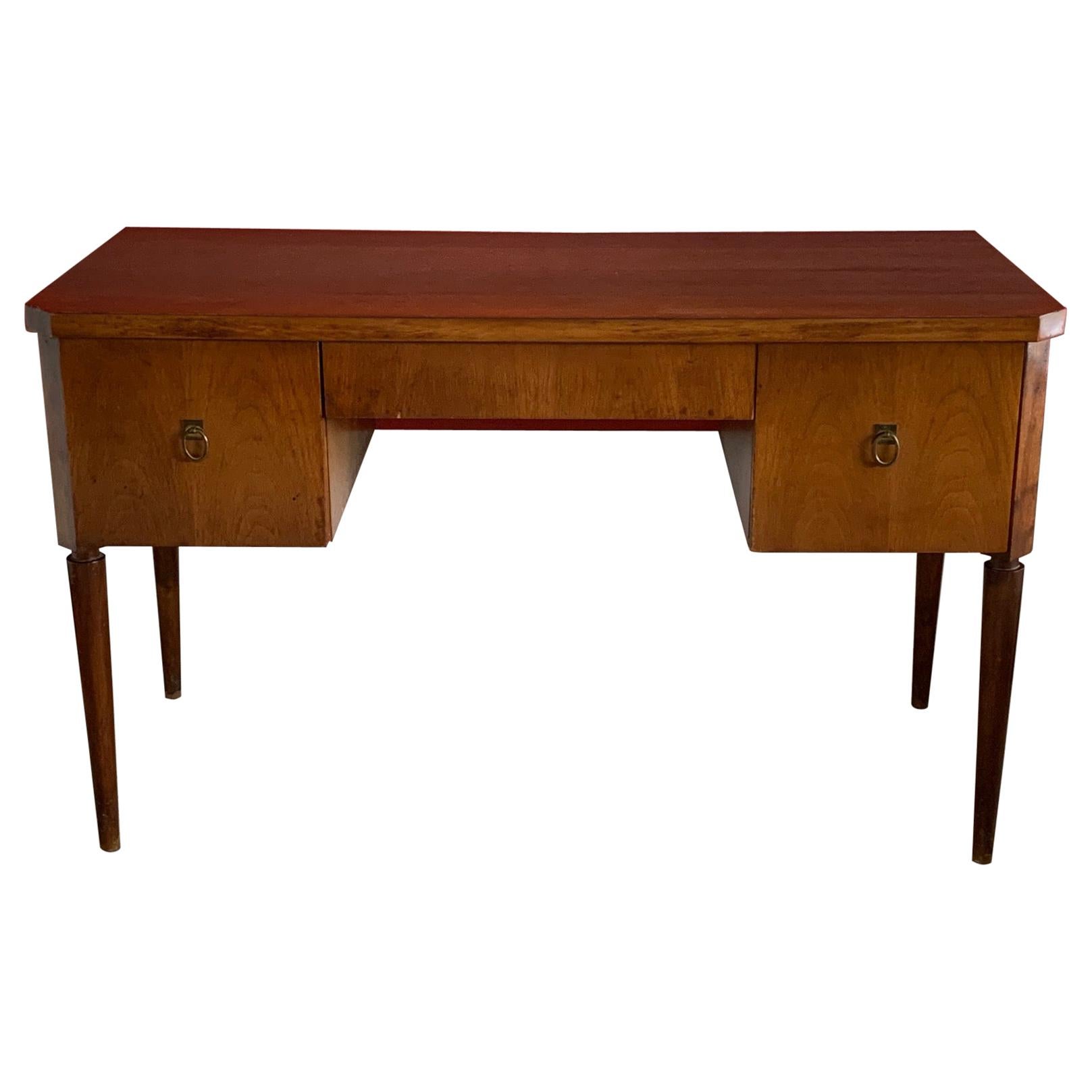 Elegant Desk by T.H. Robsjohn-Gibbings for Widdicomb, circa 1950s