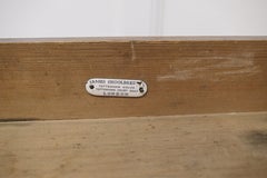 An Elegant Edwardian Pine Writing Table by Shoolbred