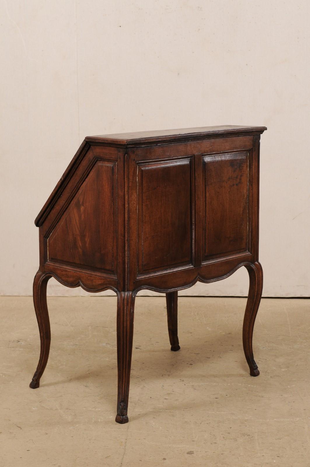 Elegant French Louis XV Period Secretary Writing Desk with Hidden Compartment For Sale 3