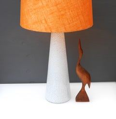 Eine elegante Glaskunst-Tischlampe, hergestellt von Bengt Orup für Hyllinge Glasbruk, Schweden