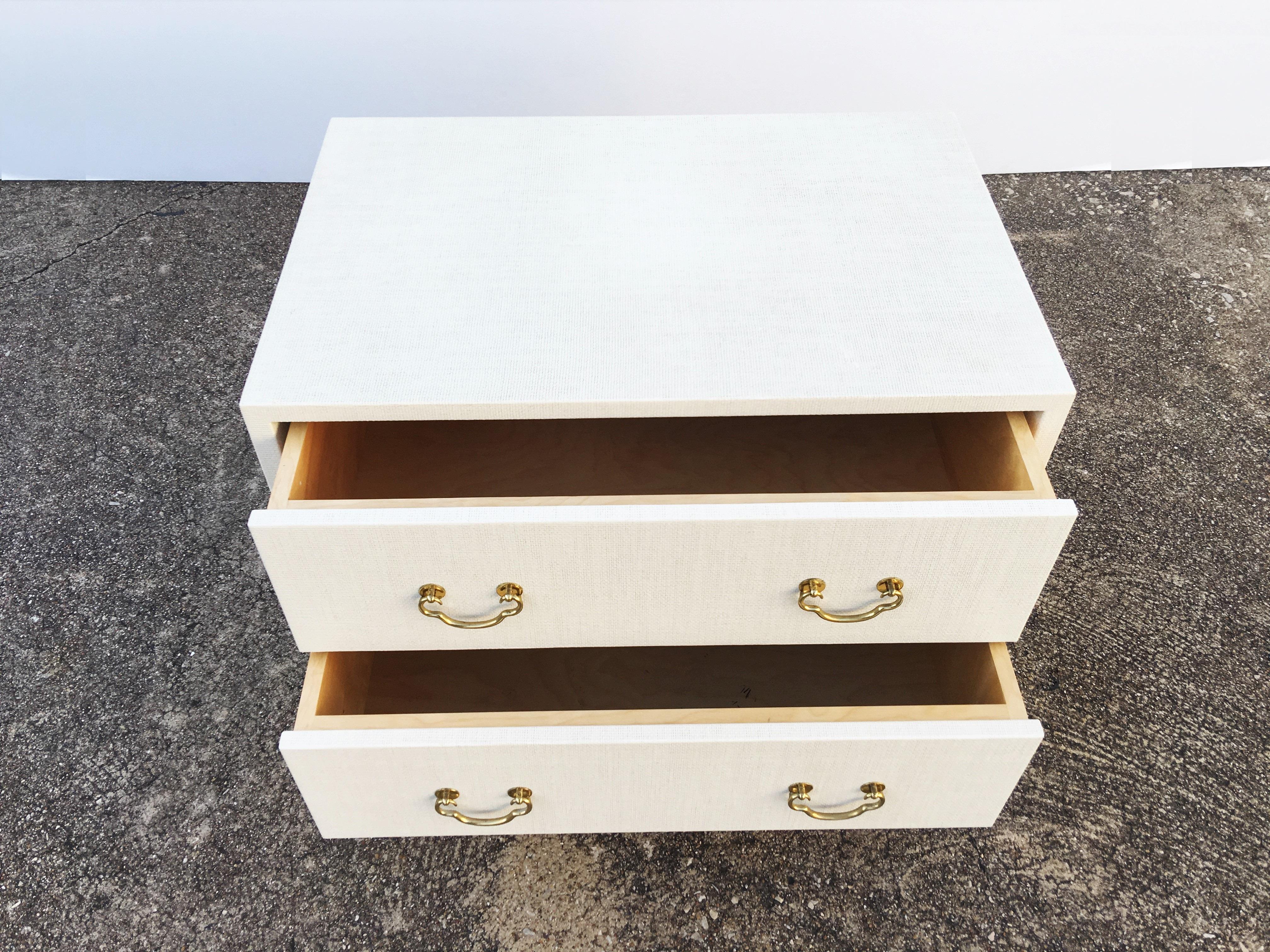 raffia nightstands