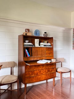An elegant secretary desk/hutch by Erling Torvits, circa 1960s