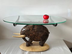 An Elephant Cocktail Table by Aldo Tura