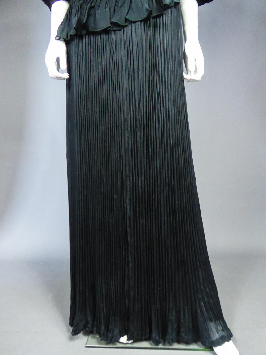 An Emanuel Ungaro French Evening Dress Numbered 295-5-85 Circa 1985/1990 For Sale 4