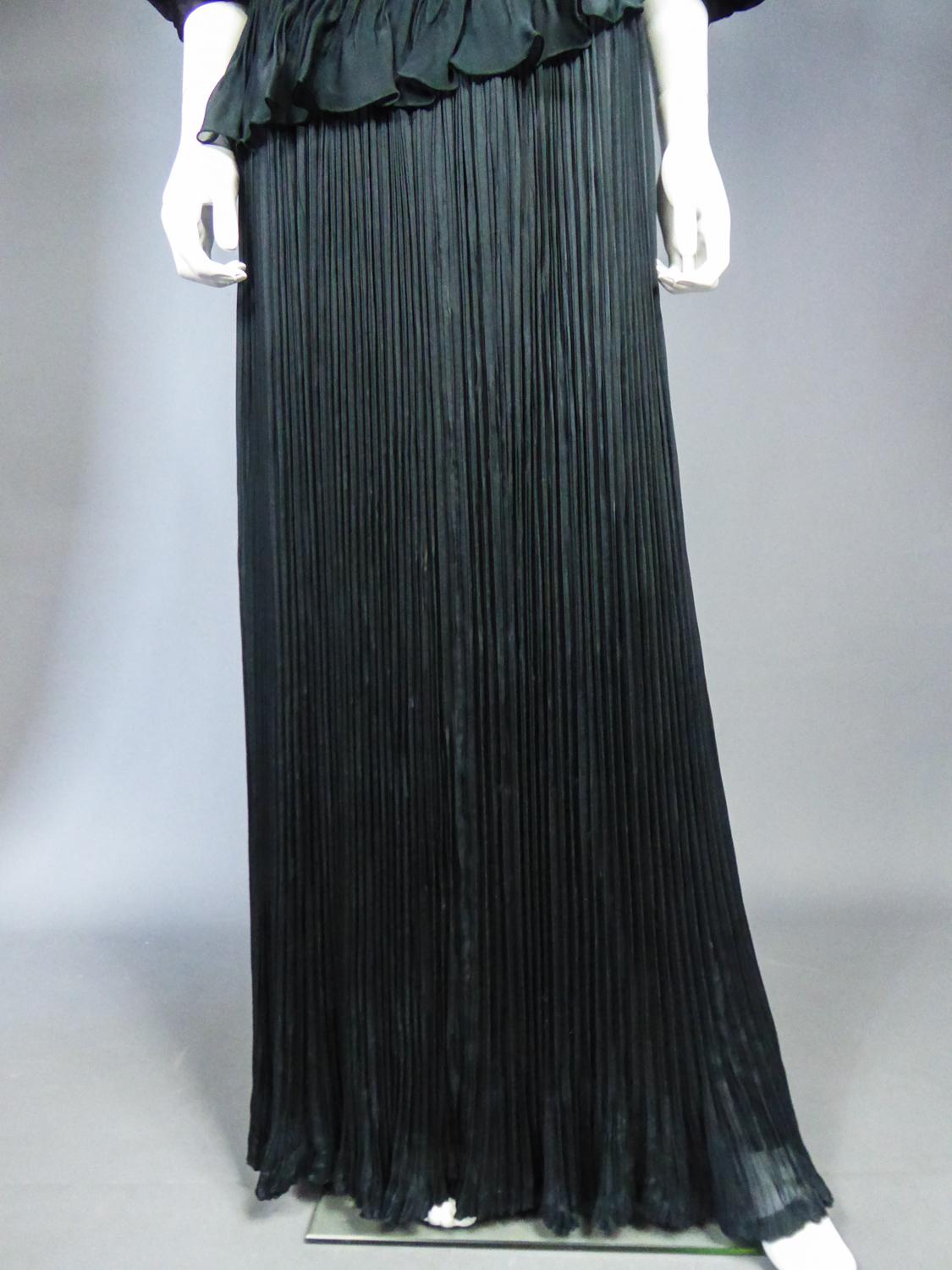 Emanuel Ungaro Französisches Abendkleid mit der Nummer 295-5-85, ca. 1985/1990 im Angebot 5