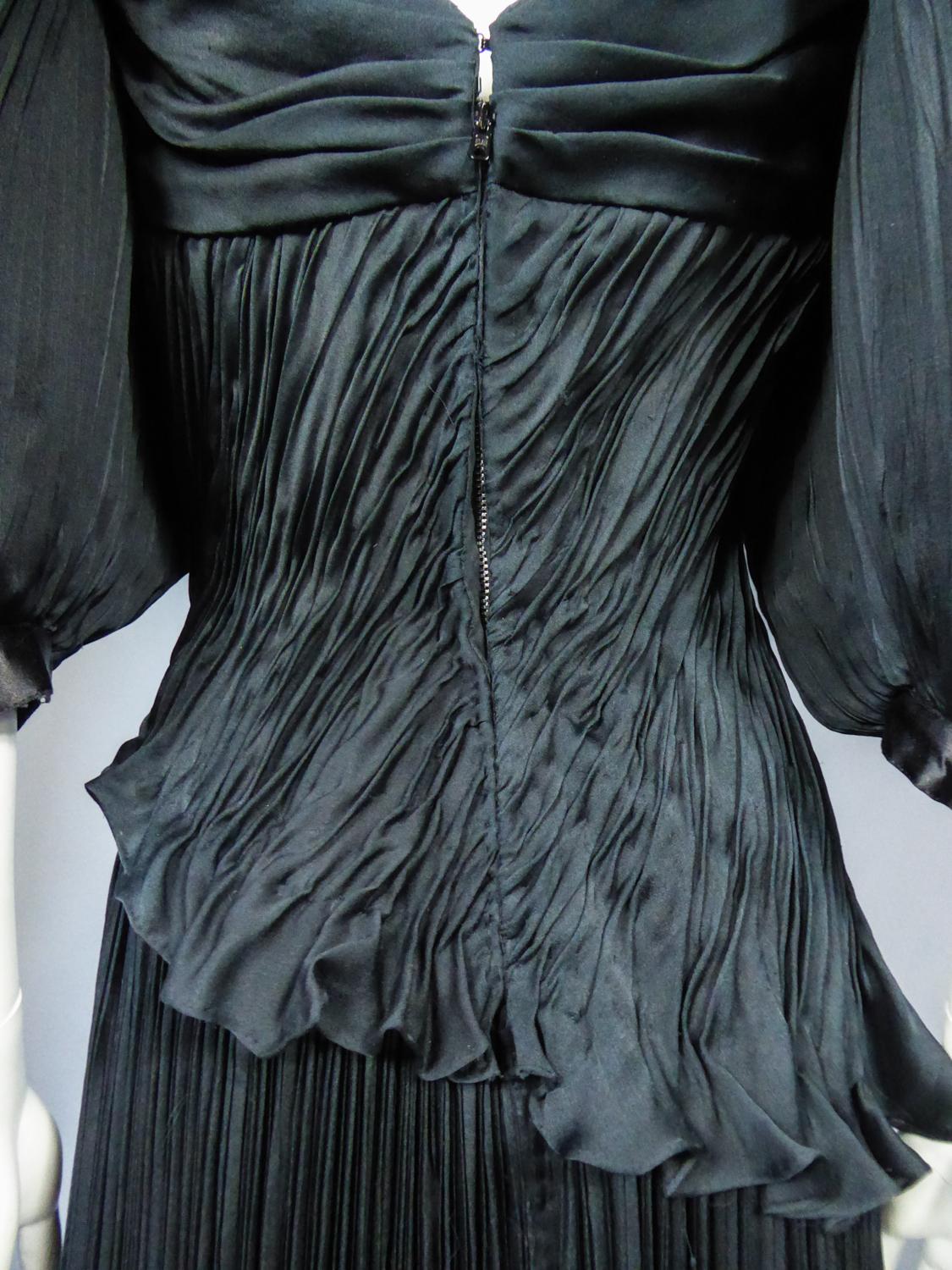 An Emanuel Ungaro French Evening Dress Numbered 295-5-85 Circa 1985/1990 For Sale 10