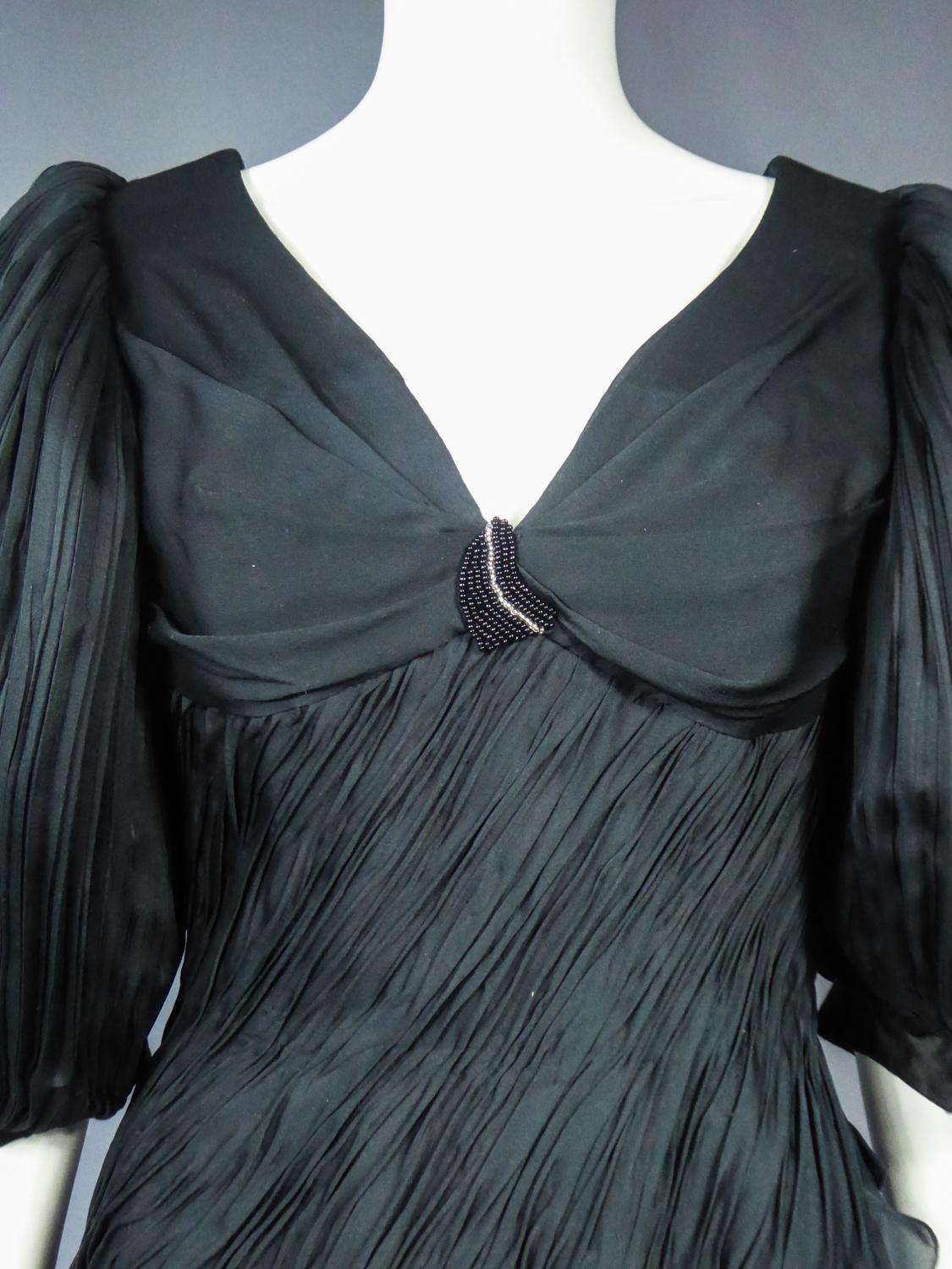 An Emanuel Ungaro French Evening Dress Numbered 295-5-85 Circa 1985/1990 For Sale 1