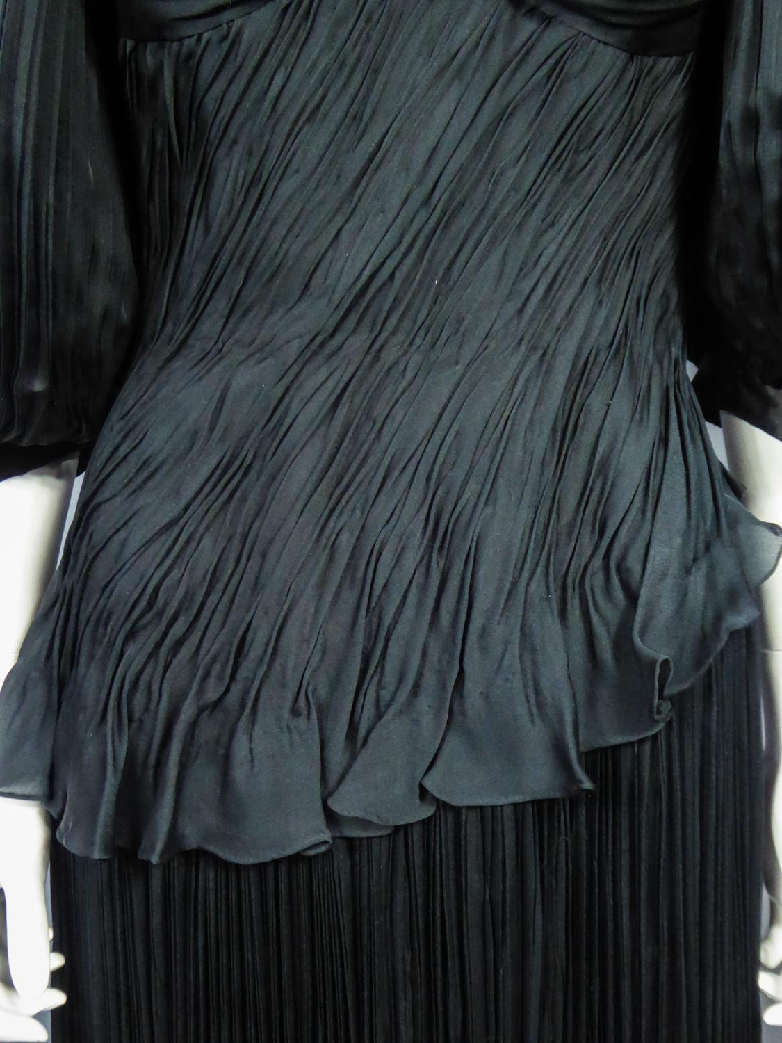 Emanuel Ungaro Französisches Abendkleid mit der Nummer 295-5-85, ca. 1985/1990 im Angebot 4