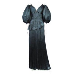 An Emanuel Ungaro French Evening Dress Numbered 295-5-85 Circa 1985/1990