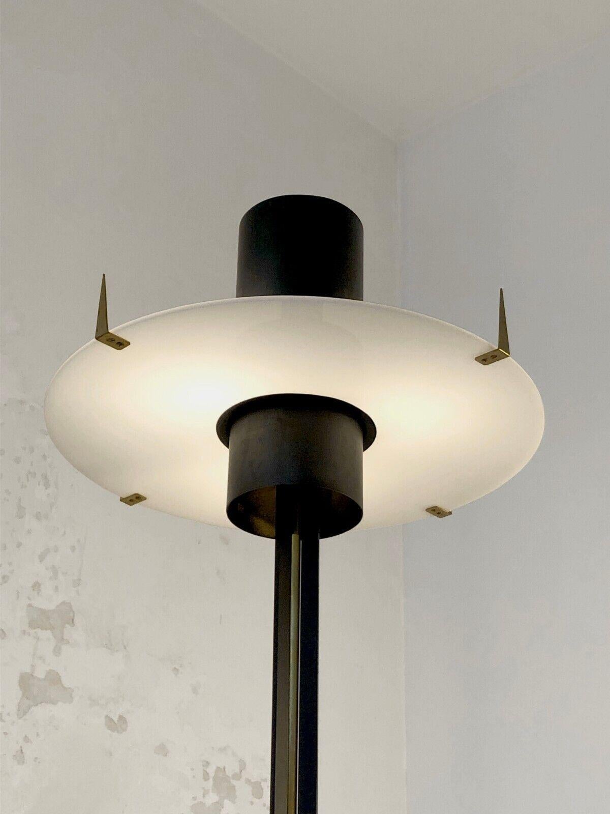 A MID-CENTURY-MODERN MODERNIST Tripod FLOOR LAMP by MAISON ARLUS, France 1950 For Sale 6