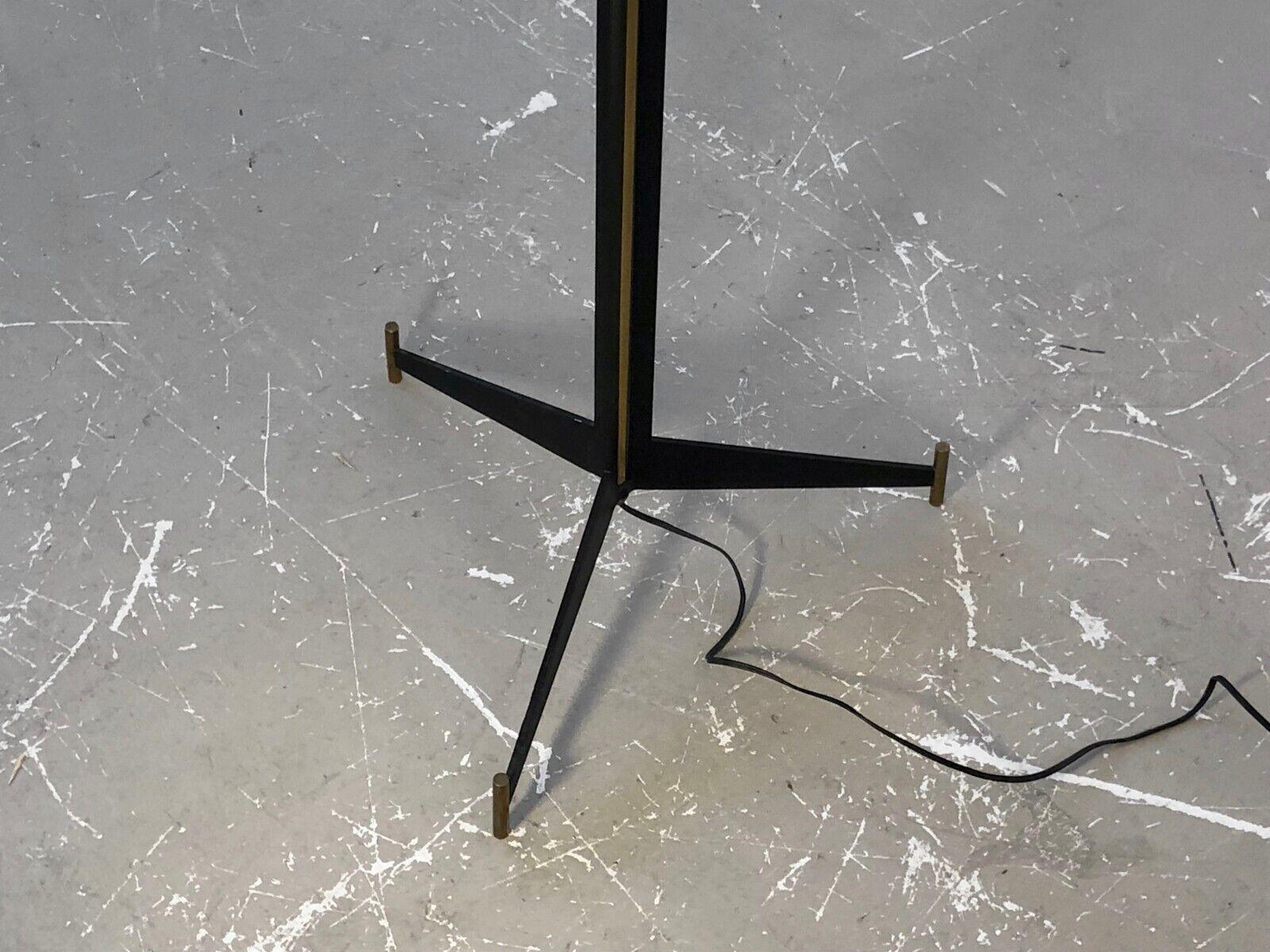 Metal A MID-CENTURY-MODERN MODERNIST Tripod FLOOR LAMP by MAISON ARLUS, France 1950 For Sale