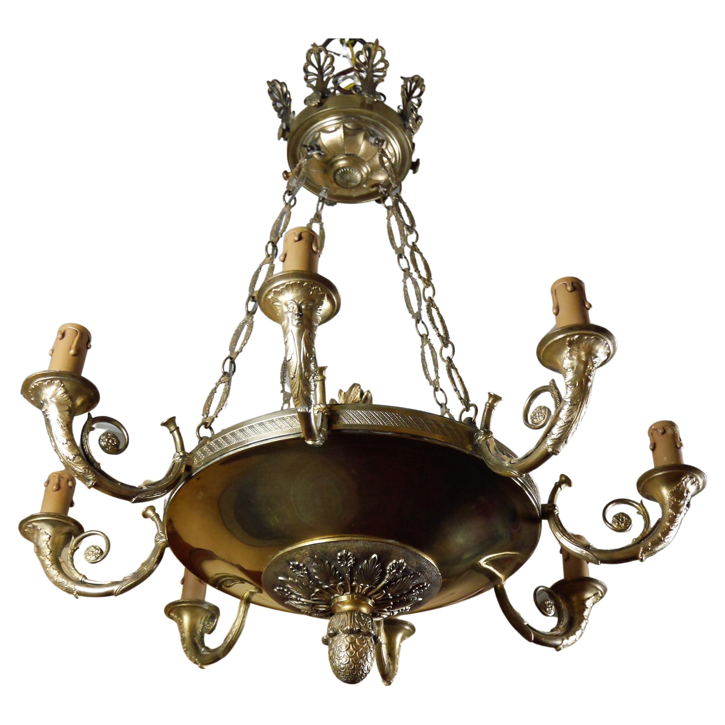 Empire Chandelier, Early 19th Century