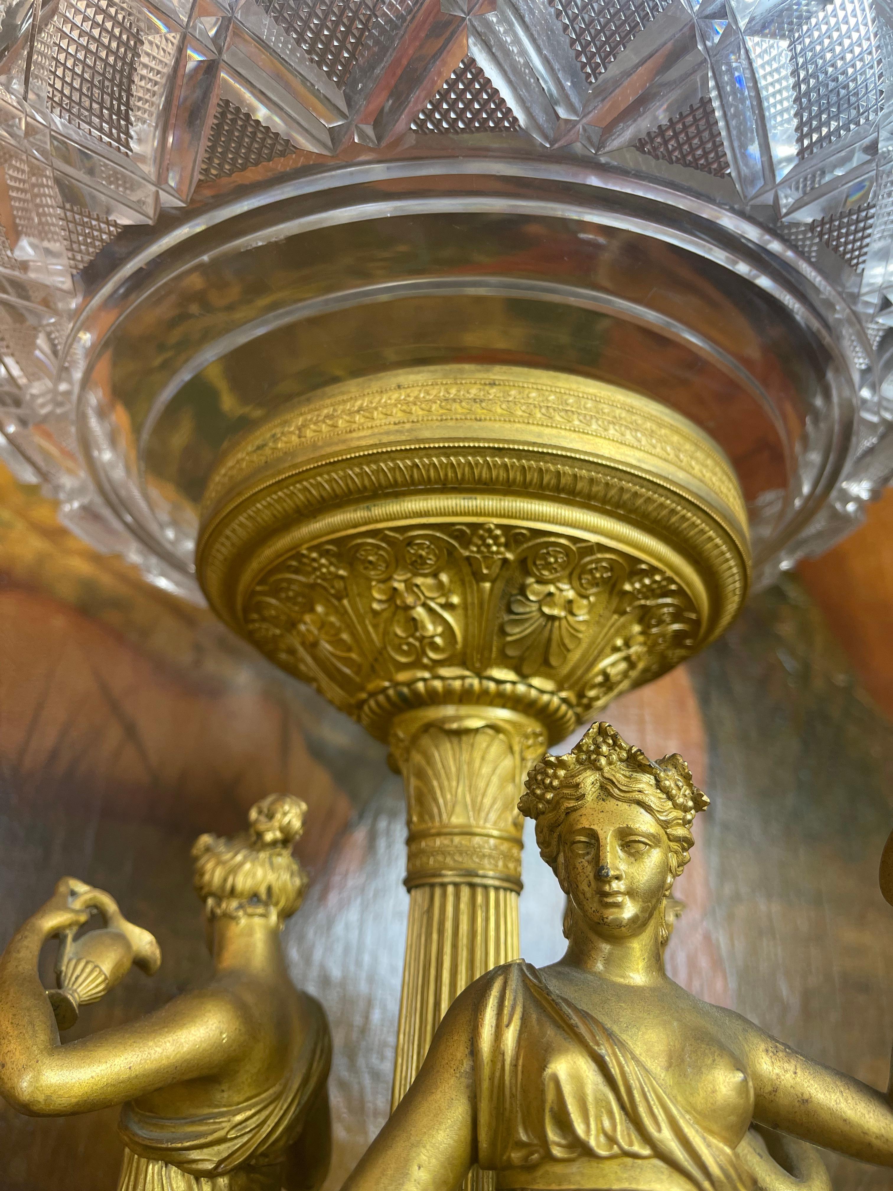 An Empire Ormolu Centerpiece Attributed  To Pierre-Phillipe Thomire, Circa 1815 For Sale 2