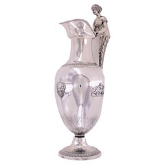 Empire Silver Ewer, Early 19th Century