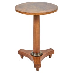 Empire Style Occasional Table with Brass Detail by Baker Furniture