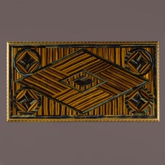 An Empire Style Table de Salon, with Tiger's Eye Gemstone Top