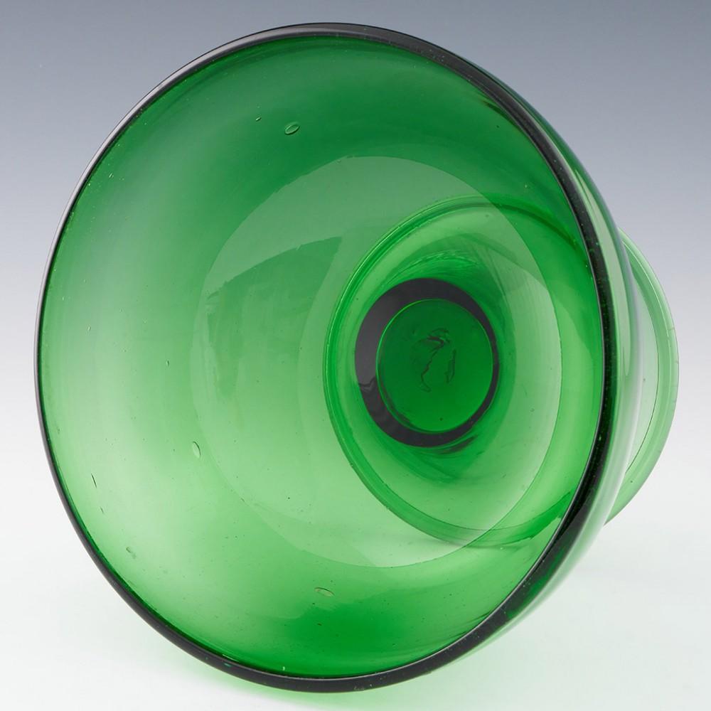 20th Century An Empoli Tuscny Italian Art Glass Bowl c1975