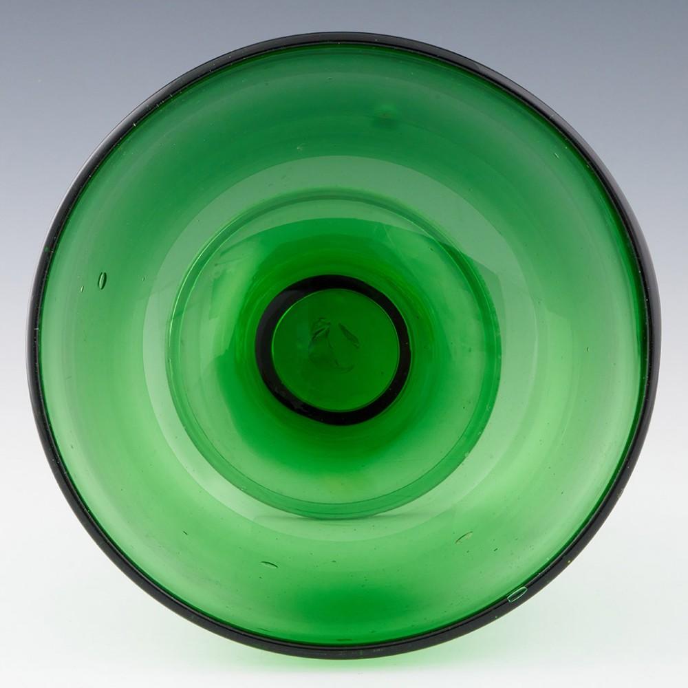 An Empoli Tuscny Italian Art Glass Bowl c1975 2