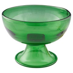 An Empoli Tuscny Italian Art Glass Bowl c1975