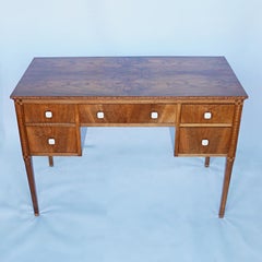 English Art Deco Writing Desk/Dressing Table, circa 1935