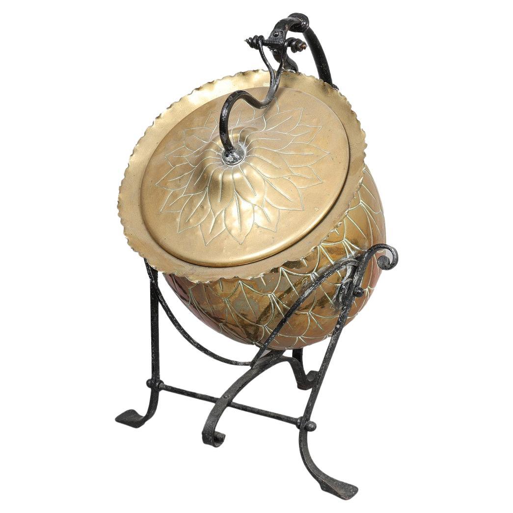 An English Arts & Crafts Coal Scuttle For Sale